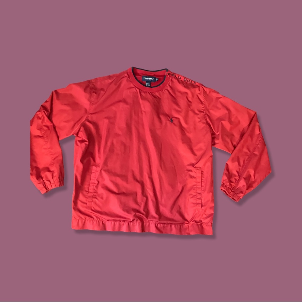 Ralph Lauren - Polo Golf: Men’s Large Windbreaker Pullover